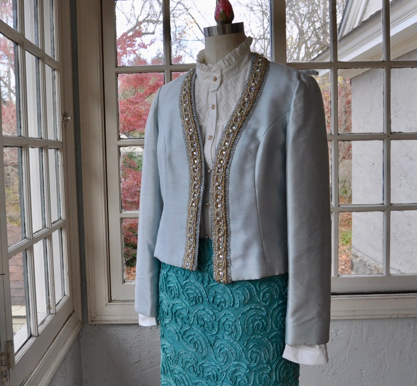 rhinestone suit jacket