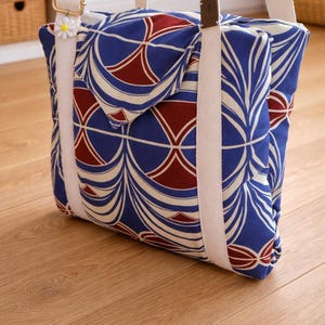 Louison: Cambiador portátil para bebés – Bolsa cambiador portátil – Algodón orgánico OEKO-TEX – Hecho a mano en Francia