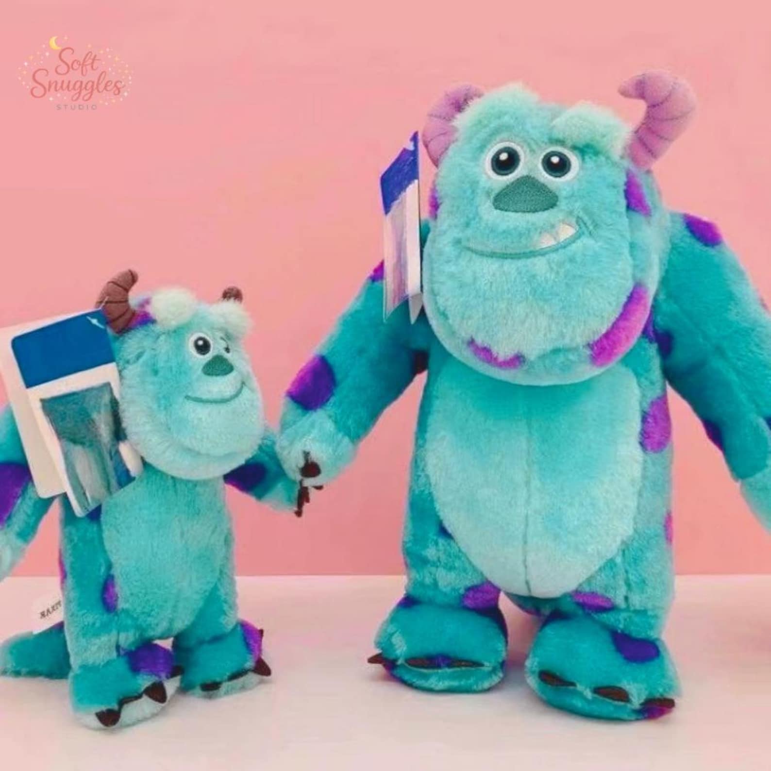 Sully Plush Toy Monsters Inc Blue Monster Stuffed Animal Soft Pixar ...
