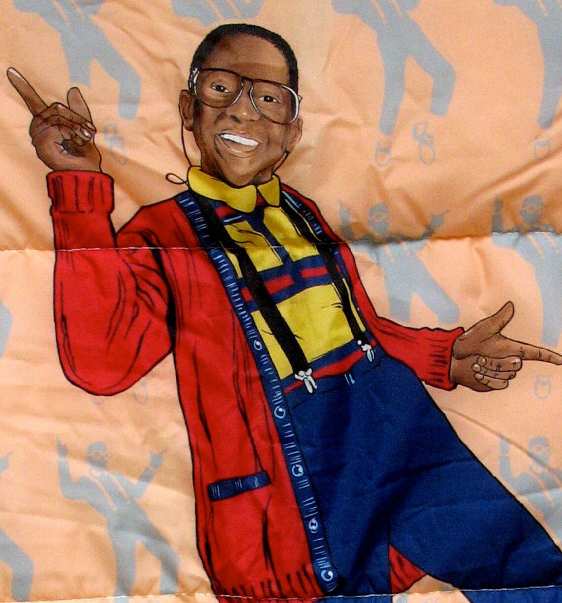 Urkel Vintage Sleeping Bag 1991 Family Matters Steve Etsy