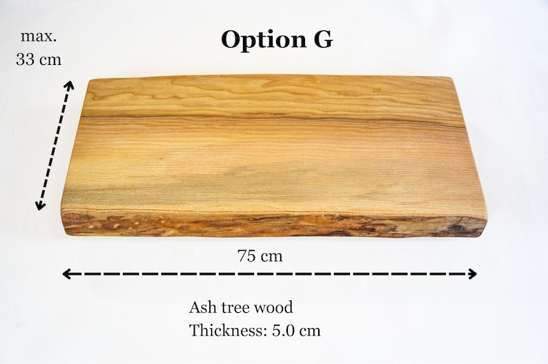 Live edge wood desk shelf designed as a monitor riser, handcrafted ash wood monitor stand for laptop desks and professional home office setups.