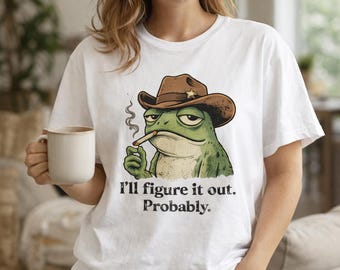 Camiseta Frog Cowboy, Probablemente lo resolveré