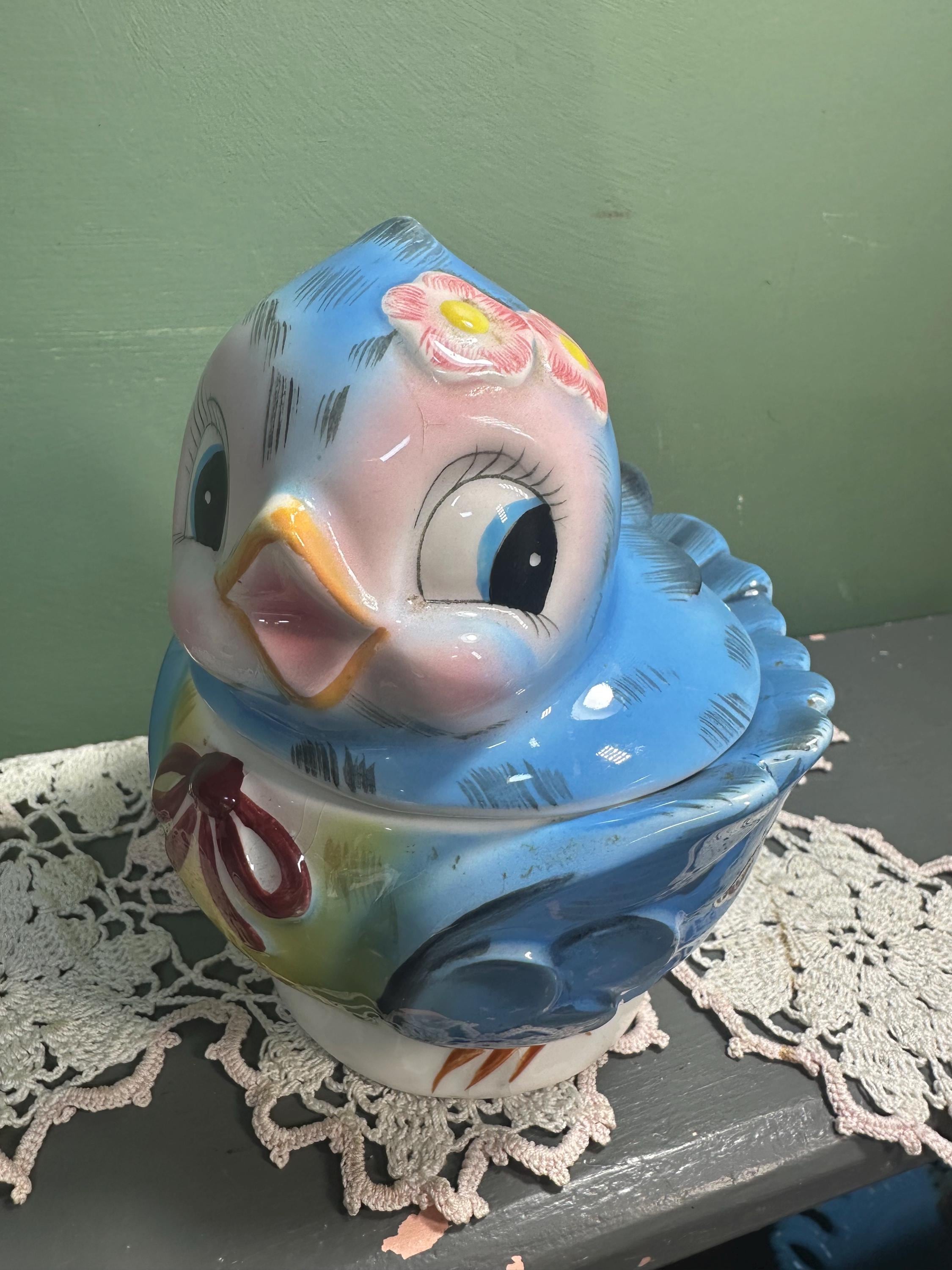 Rare Lefton Bluebird - Etsy