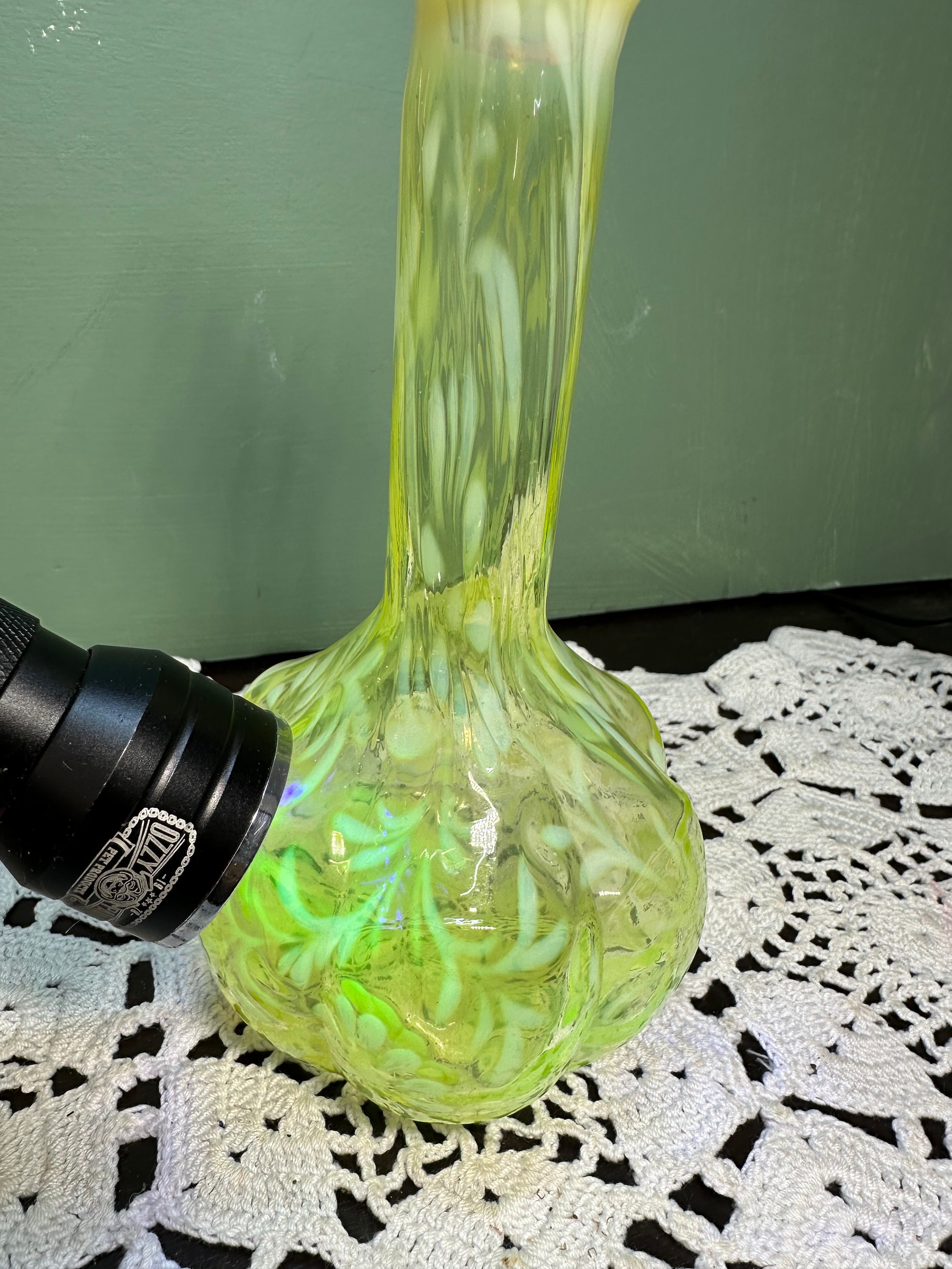Fenton Barber Bottle - Etsy