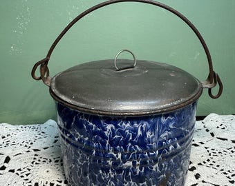 Vintage Worcester Ware Kitchen Tins: Tea, Sugar, Rice - Shabby