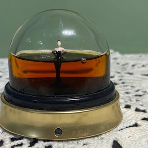 Antique Jean Paul Gaultier glass bottle Perfume Temps Eau de Parfum Bottle Cologne