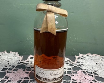 Antique Jolie Madame Balmain PERFUME Paris  glass bottle Perfume Temps Eau de Parfum Bottle Cologne