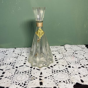 Antique D’Orsay INTOXICATION a perfume large 8 oz Eau de Parfum Bottle Cologne original label and ribbon