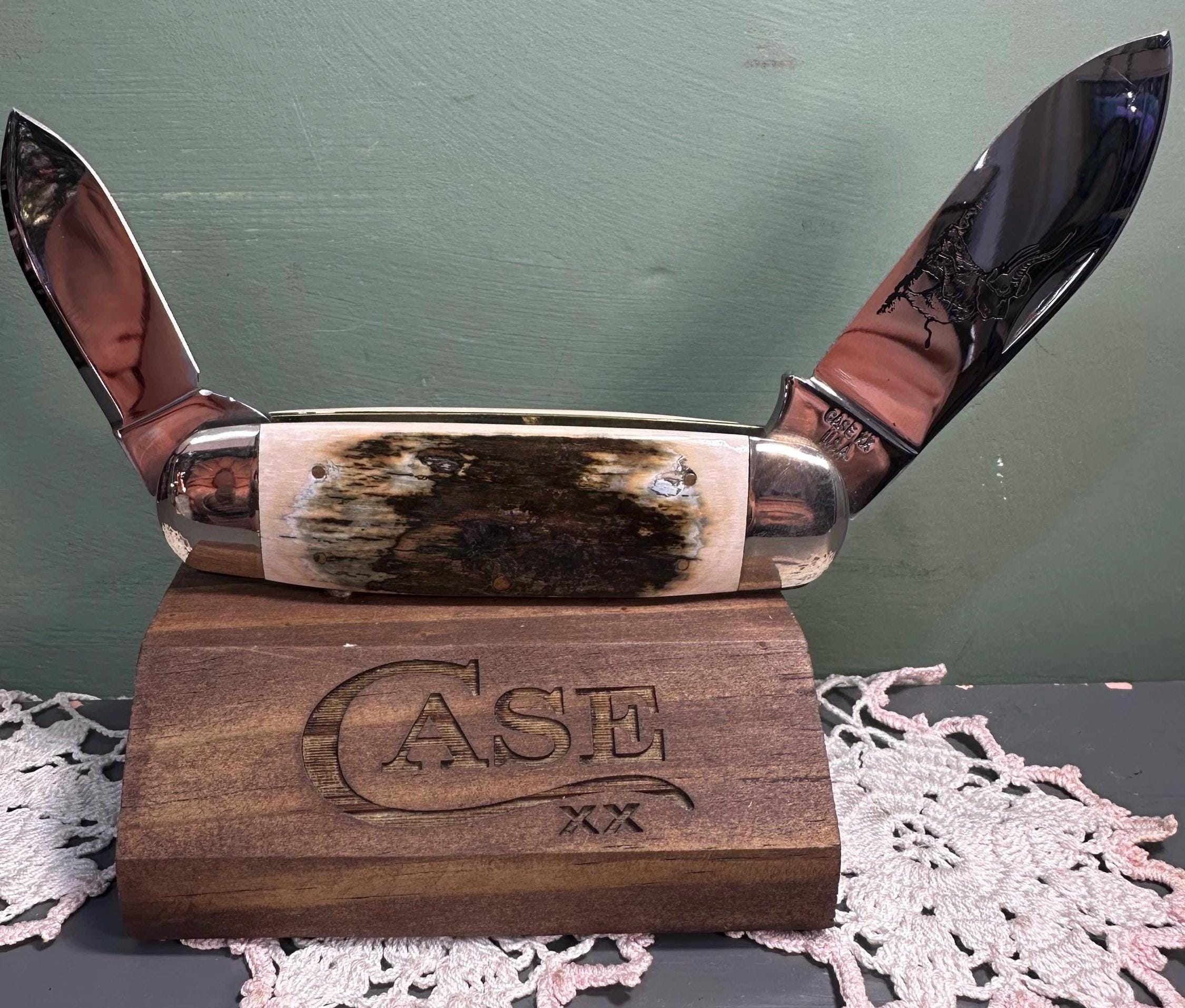 コスタボダ　Kjell Engman 金属製ボルト Machoシリーズ　希少 Vintage 1975 Elephant Toe CASE XX Mammoth Bone Sun Fish 6250 on