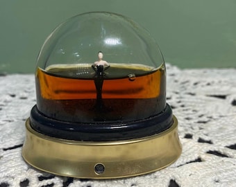 Antique Jean Paul Gaultier glass bottle Perfume Temps Eau de Parfum Bottle Cologne