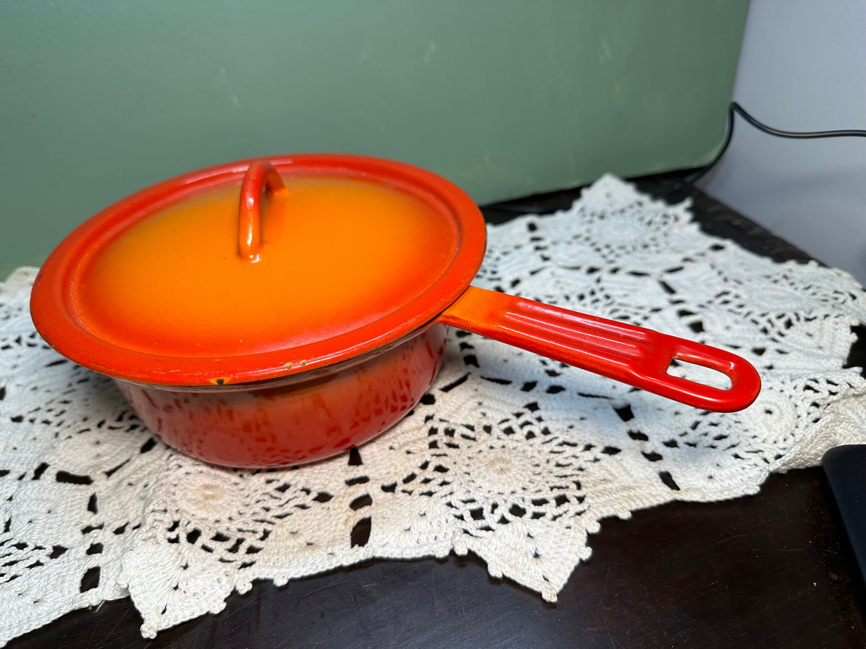 Descoware Dutch Oven Orange - Etsy