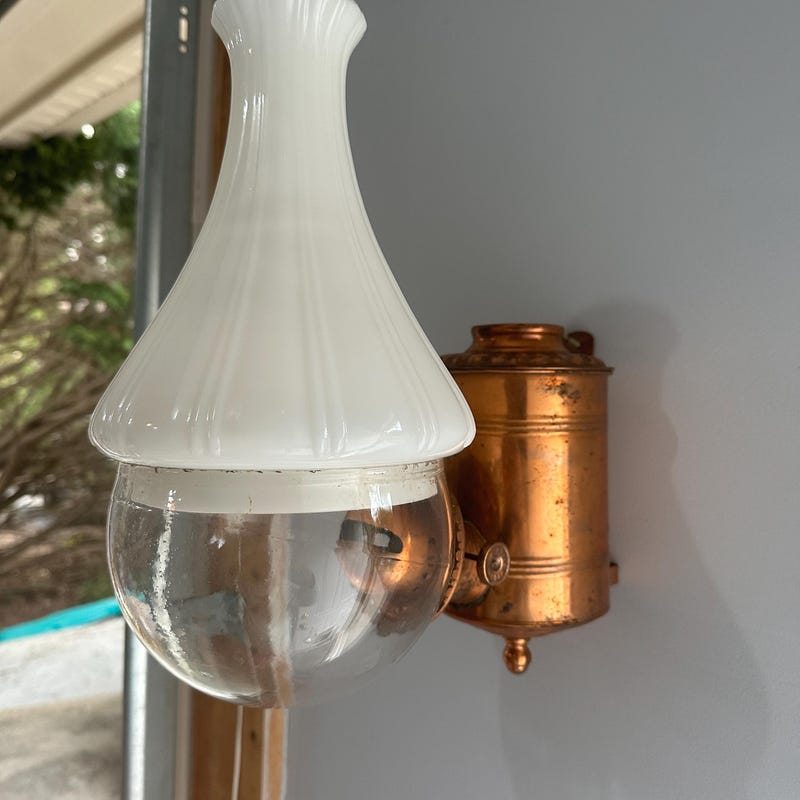 Antique Bottle Lamp Shade - Etsy