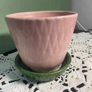 Antique Shawnee Pottery FLOWER POT Vase Bowl jardiniere mini vase