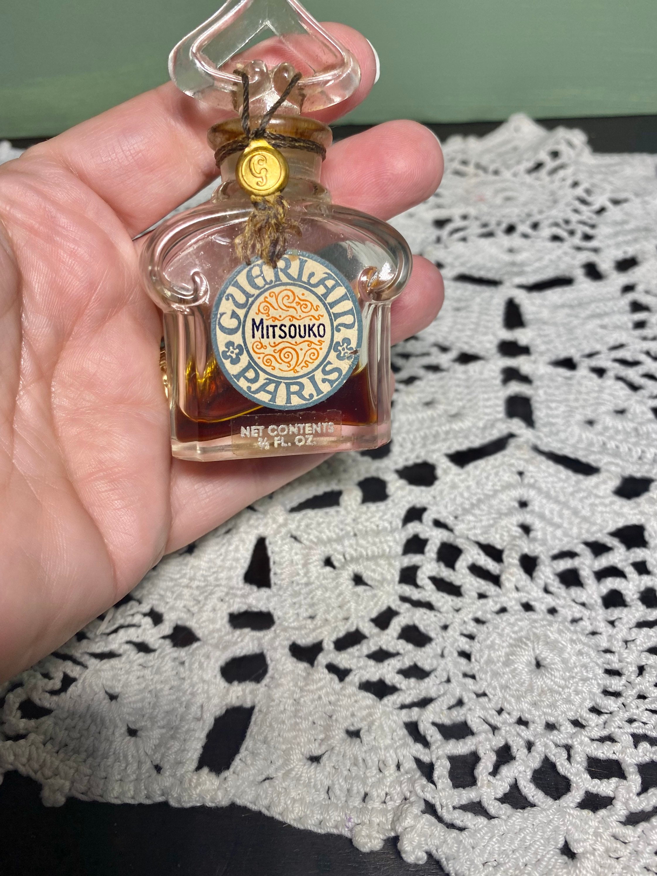 Antique Baccarat Mitsouko Guerlain Perfume Temps Eau De Parfum