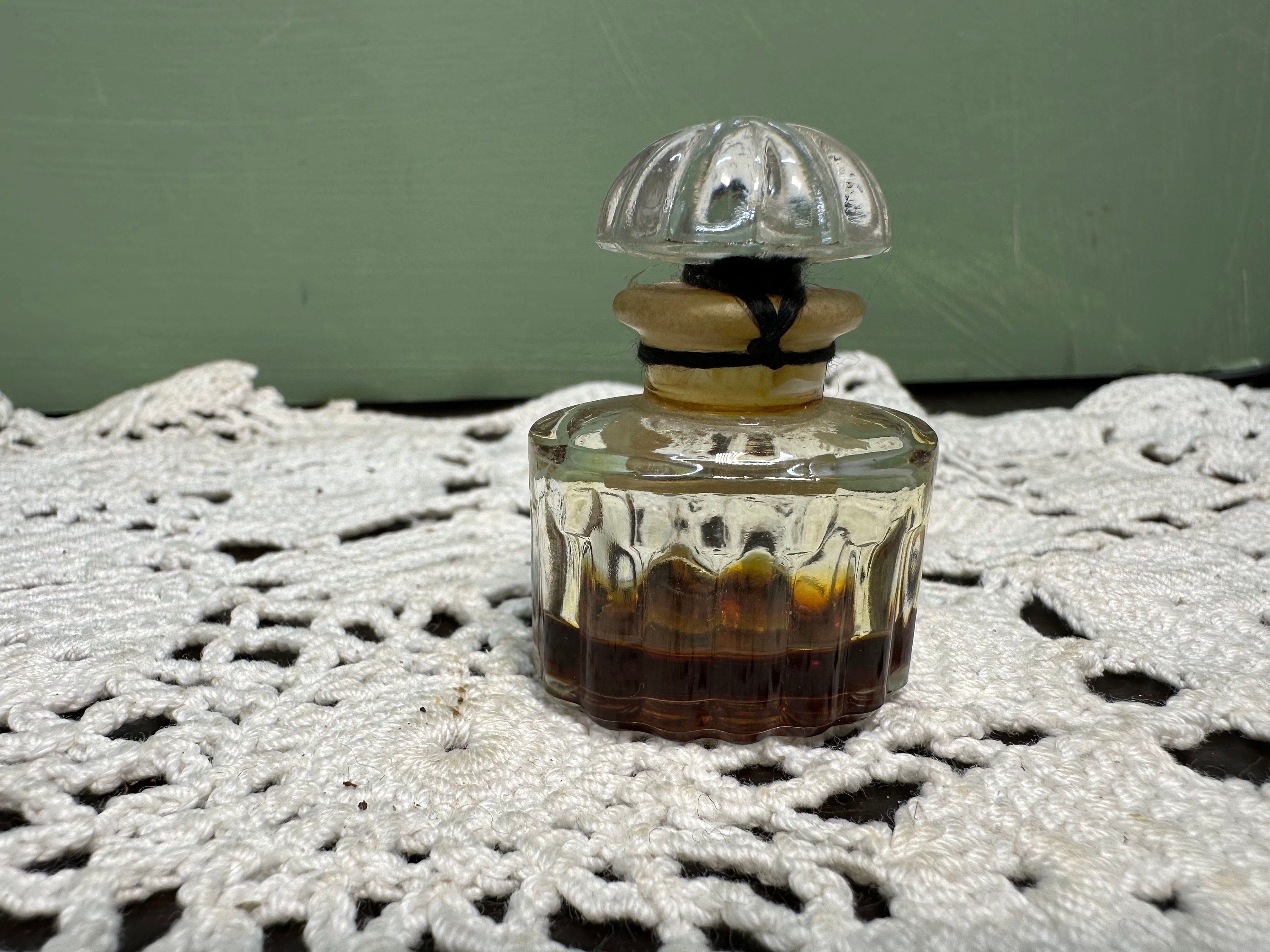 Vintage Perfume Quadrille Balenciaga Temps Eau De Parfum Bottle