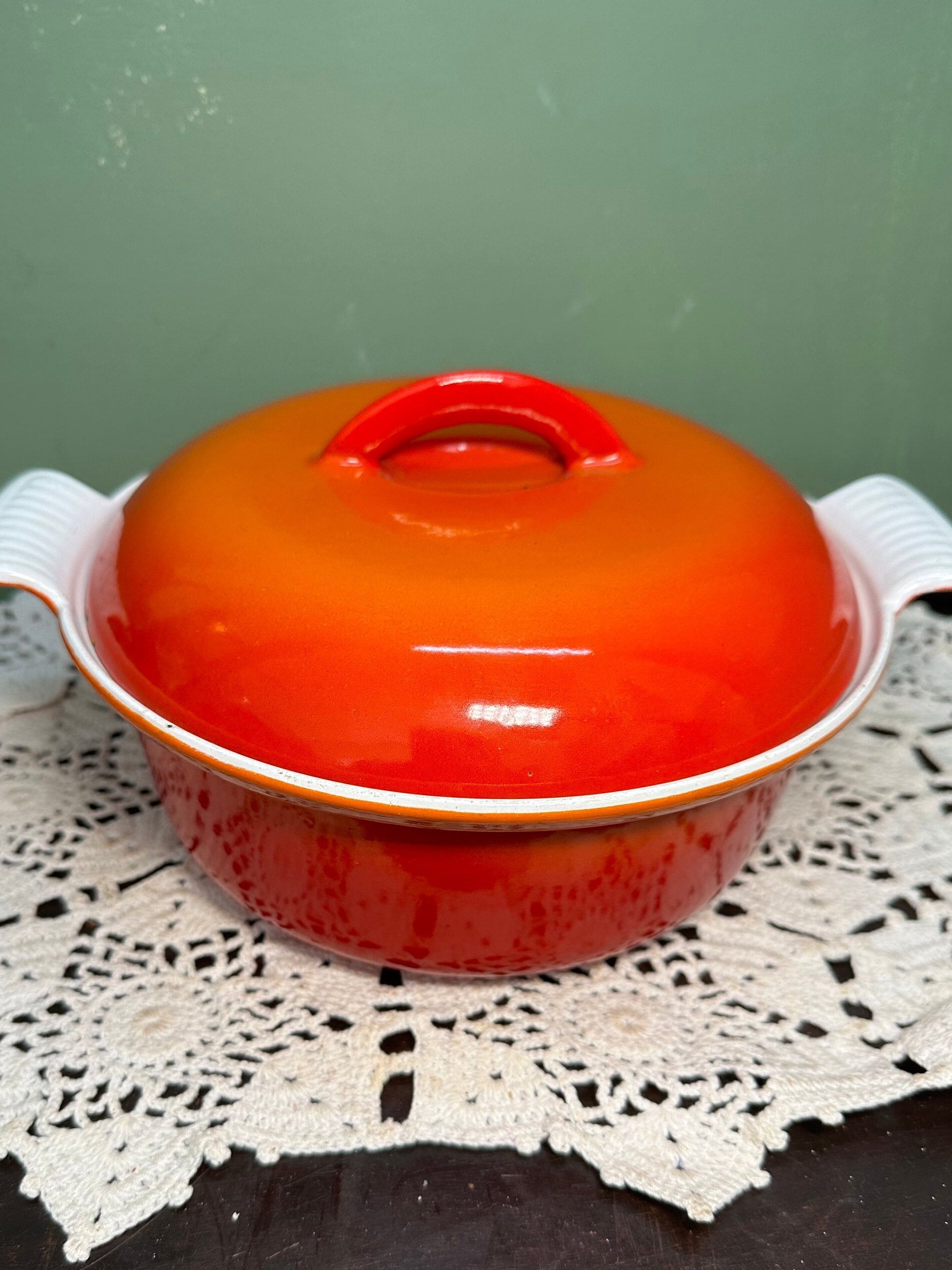 Descoware Dutch Oven Orange - Etsy