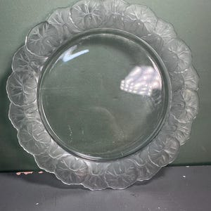 Lalique Glass Plates - Etsy