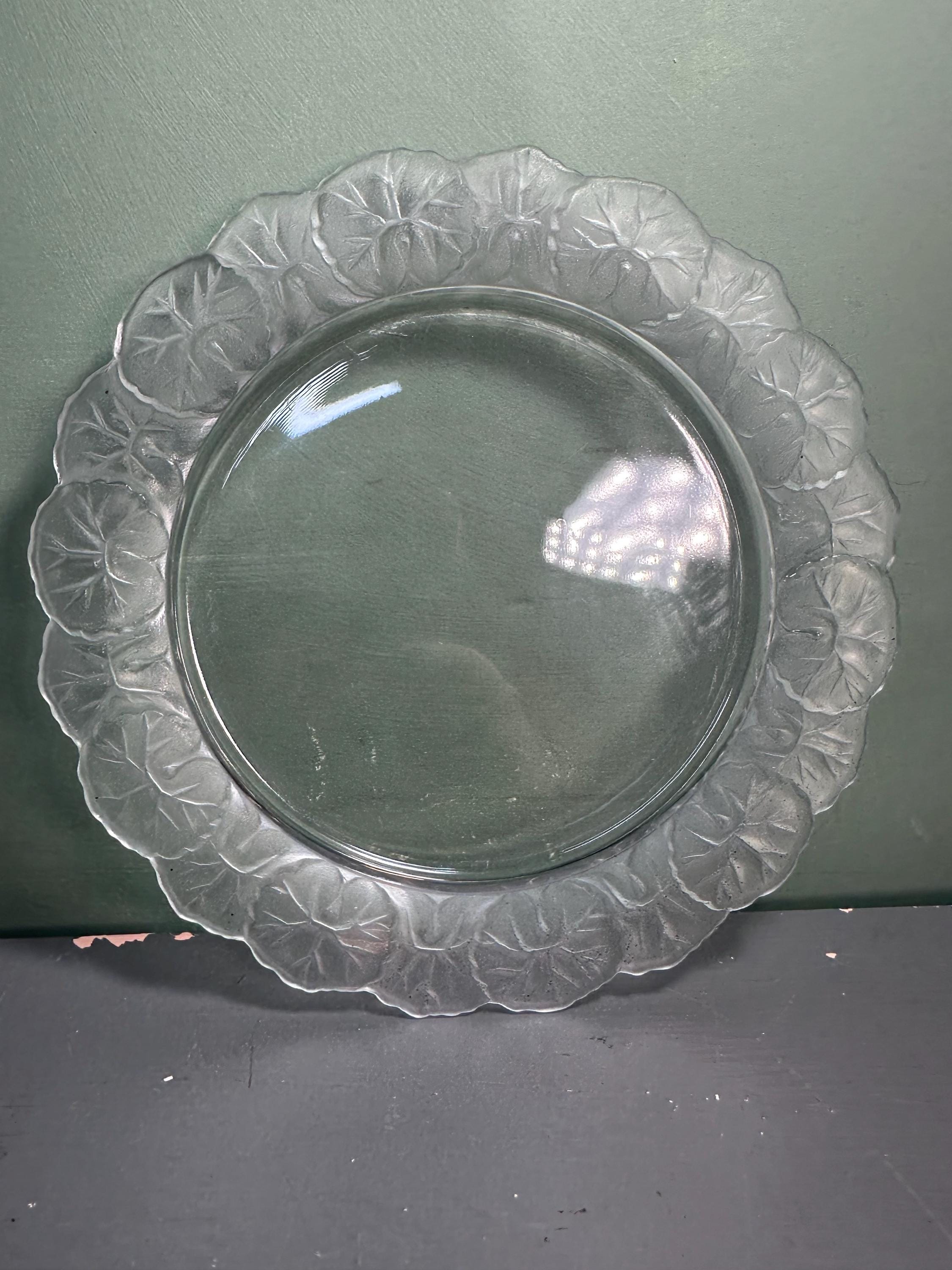 Lalique Crystal Plates - Etsy