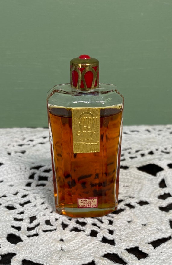 Profumo Antico di Coty Paris L' Aimant Luel Bottle Parfum Scent vetro di  colonia vetro Francia -  Italia