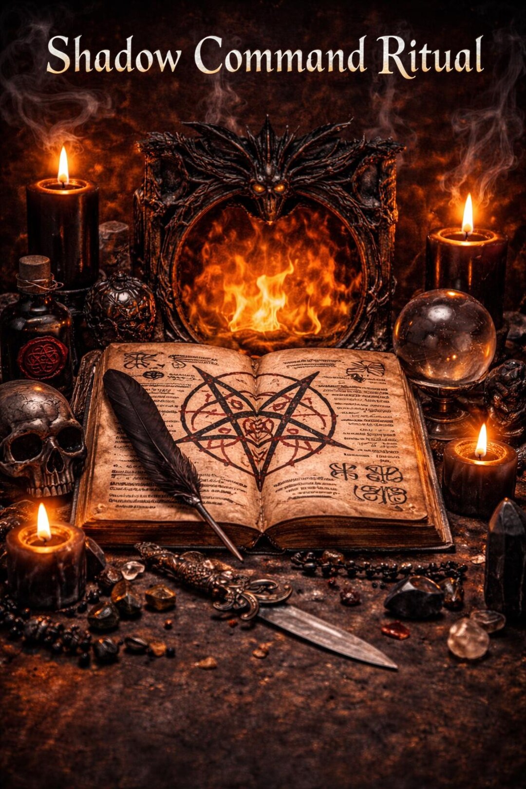 Shaodw Ritual Shadow Command Ritual - Etsy