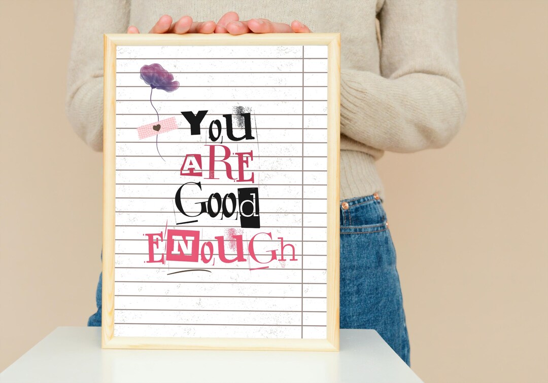 Motivational Art Print | Minimalistic Wall Decor | Modern Wall Art - Etsy