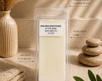Luxury Wax Melts – Long Lasting Home Fragrance – Strong Scent Wax Bars – Choose Your Scent