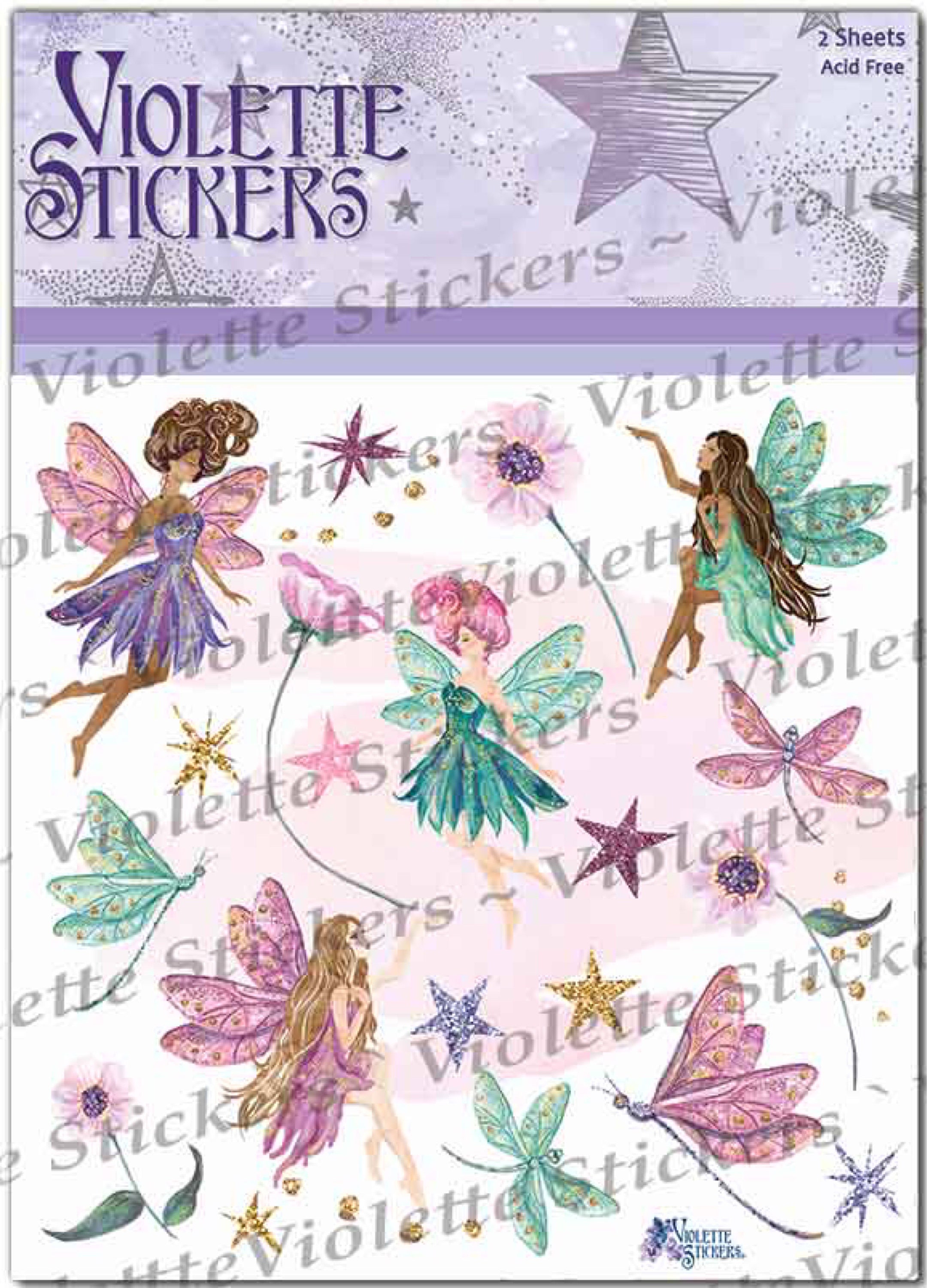 Fairies Stickers for Crafting2 sheets Etsy
