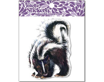 Skunk Vinyl Sticker - 2 pcs