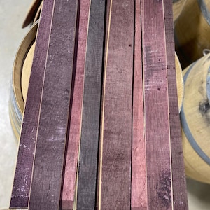 White Oak Wine Barrel Staves