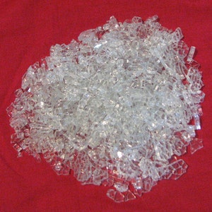 Three Pounds of Crash Glass Tempered Glass