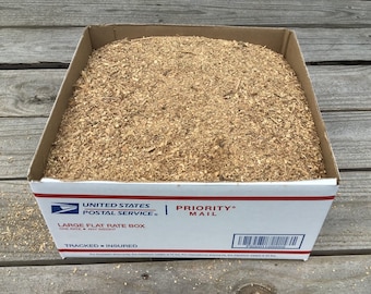 Box of Sawdust from Kentucky Amish Saw Mill