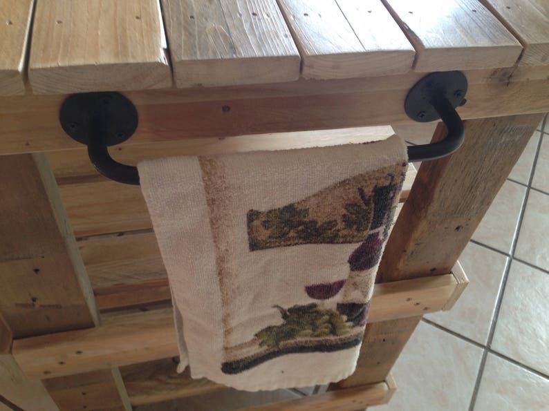 Rustic Kitchen Island. Etsy