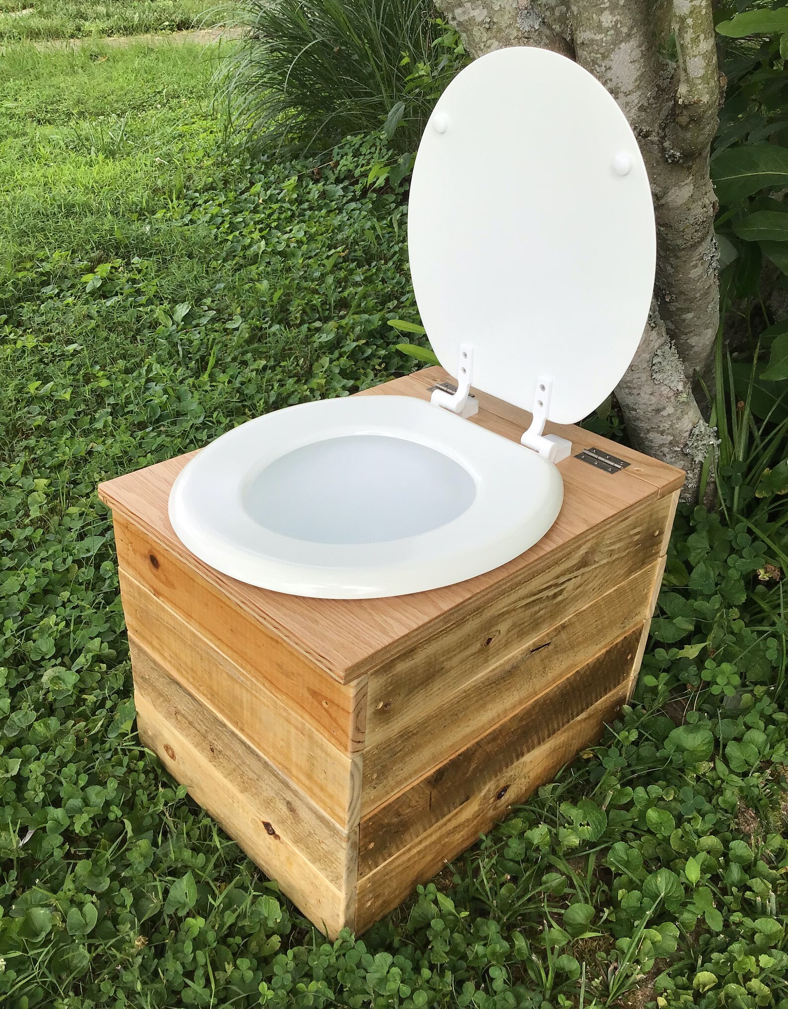 Kentucky Rustic Crapper Composting Toilet. With Poly Finish Etsy