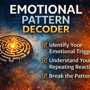Emotional Pattern Workbook : Self - Discovery & Shadow Work Guide