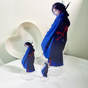 Lu Yuxiao HD Acrylic Portrait Standee, Aesthetic Desktop Photo Display Ornament, Fan Support Collectible Souvenir Gift Merch