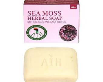 Jabón de musgo marino aprobado por el Dr. Sebi