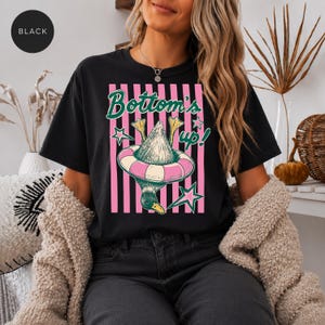 Chemise Bottoms Up Duck Comfort Colors®, t-shirt Funny Lake Day, chemise d'été rétro avec fesses de canard, chemise preppy River Float Boat