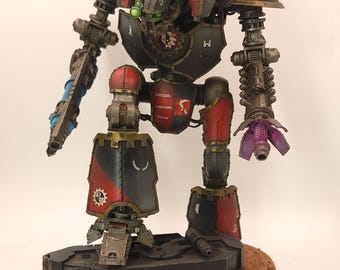 セラスタス・ナイト・アトラポス – 完全塗装済み＆マグネット式ウォーハンマー40K ホルス・ヘレシーモデル