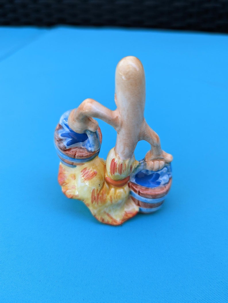 Disney Fantasia Dancing Broom Mop Ceramic Figurine Etsy