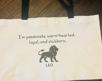 Leo Tote Bag