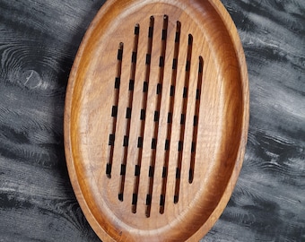 Large Soap Dish, Reclaimed Wood, Oak