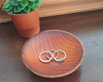 Coin/Ring Dish, Reclaimed Wood