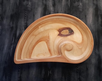 Ammonite Bowl, Plywood