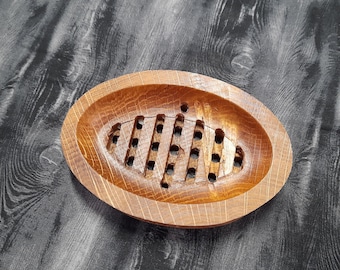 Soap Dish, Reclaimed Oak
