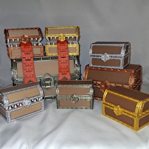 Mimic Chest Dice Box, Fantasy Monster Storage, Tabletop RPG Accessory, Gamer Prop