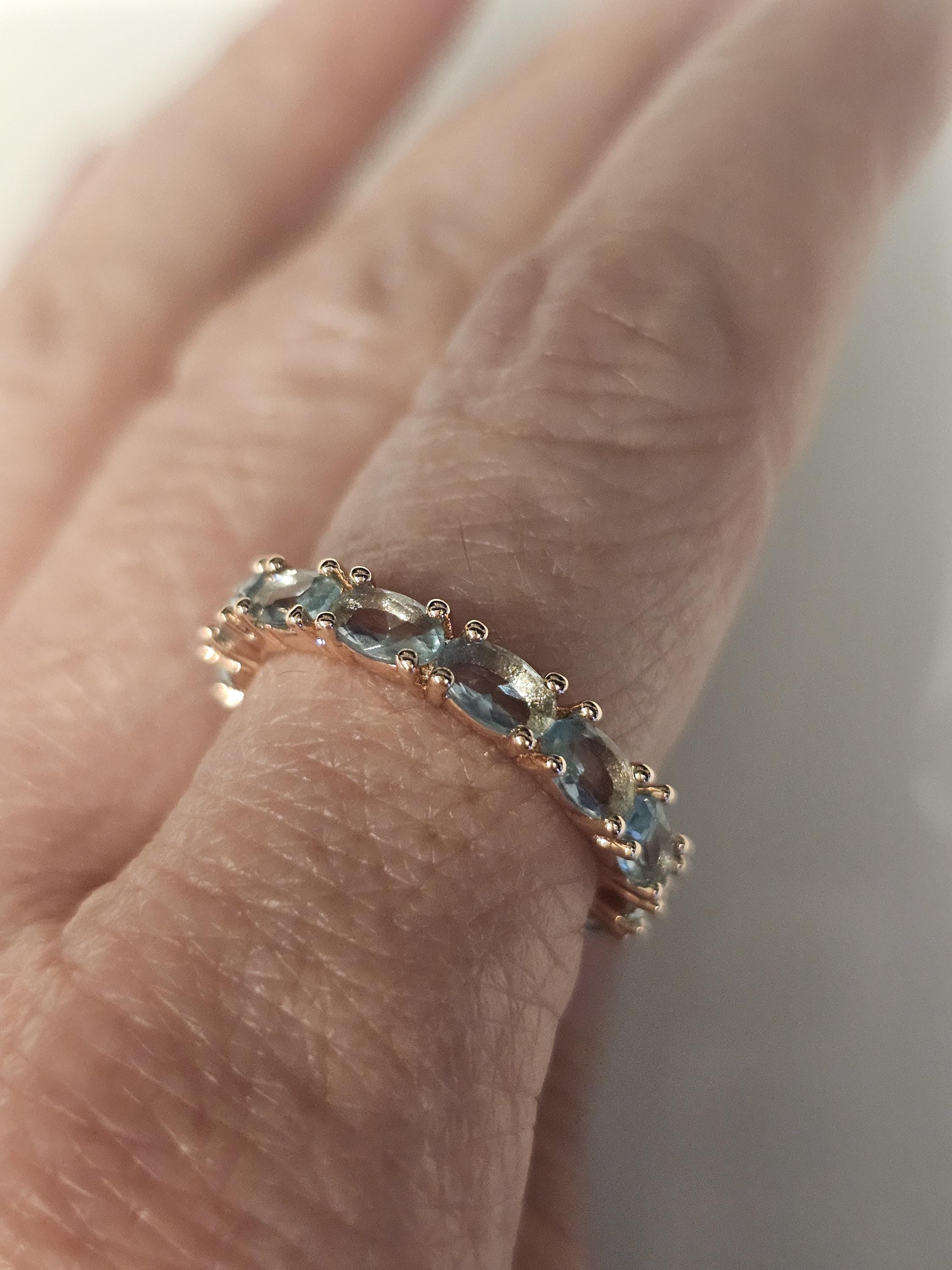 Bague Fantaisie Vintage – Taille 57 – Design Rétro Chic – Occasion