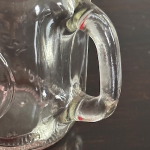 Mini tarro Ball vintage con tapa roja original - Anchor Hocking 3.5” imagen 6