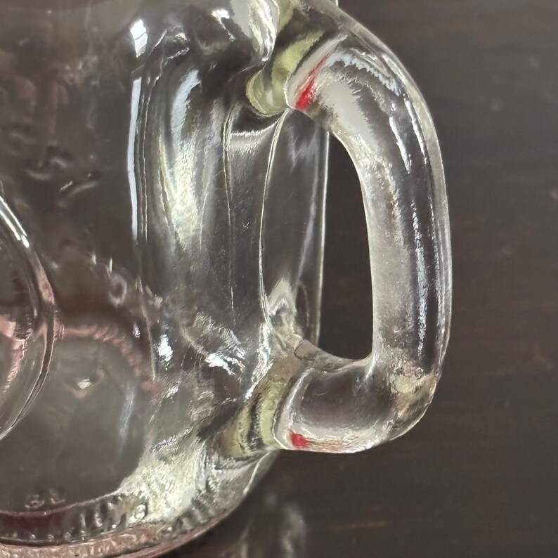 Mini tarro Ball vintage con tapa roja original - Anchor Hocking 3.5” imagen 6