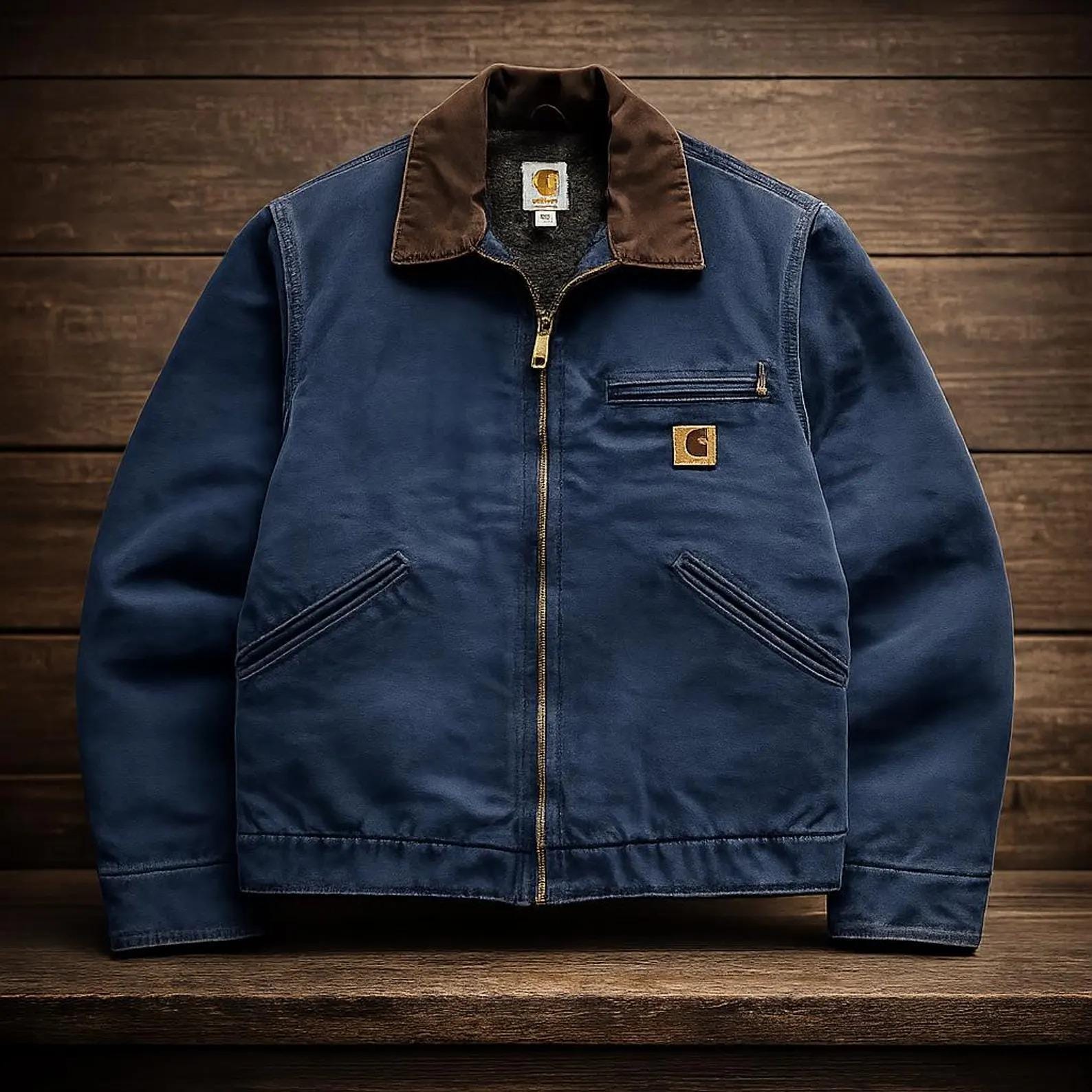 Carhartt J97 Detroit Jacket Blue - Etsy
