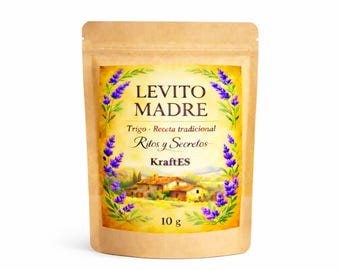 Premium Dried Sourdough Starter 10 g – Authentic Italian Levito Madre – For Artisan Bread – Includes PDF and Video Activation Guide